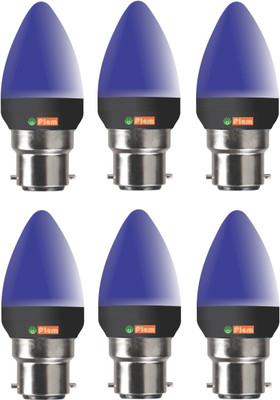 20% OFF on Fiem Power Saving Candle Deco 0.5 W LED Bulb Blue, Pack of 6 20% OFF on Fiem Power Saving Candle Deco 0.5 W LED Bulb Blue, Pack of 6