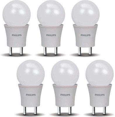 30% OFF on Philips Pack Of 6 Joyvision-Plug N Play 0.5 W LED Bulb White, Pack of 6