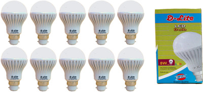 78% OFF on D-Lite 8 W LED Bulb Pack of 10 78% OFF on D-Lite 8 W LED Bulb Pack of 10