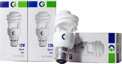 10% OFF on Crompton 12 W CFL Bulb White, Pack of 4