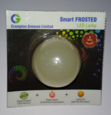 13% OFF on Crompton Greaves 0.5 W LED Bulb 13% OFF on Crompton Greaves 0.5 W LED Bulb
