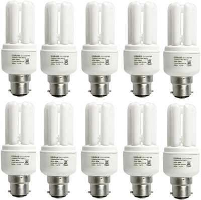 16% OFF on Osram Dulux Star 8 W CFL Bulb Pack of 10 16% OFF on Osram Dulux Star 8 W CFL Bulb Pack of 10