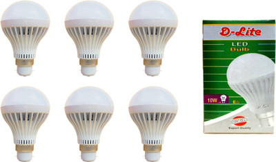 69% OFF on D-Lite 10 W LED Bulb