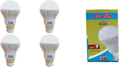 54% OFF on D-Lite 8 W LED Bulb Pack of 4 54% OFF on D-Lite 8 W LED Bulb Pack of 4