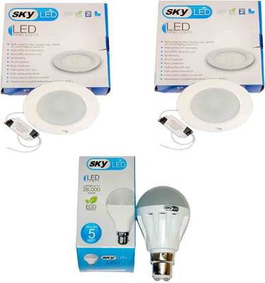53% OFF on Skyled 12 W LED Bulb White, Pack of 3 53% OFF on Skyled 12 W LED Bulb White, Pack of 3