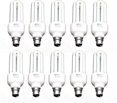 Rashmi 4U Lamp B22 Cap 36 W CFL Bulb White, Pack of 10 Rashmi 4U Lamp B22 Cap 36 W CFL Bulb White, Pack of 10