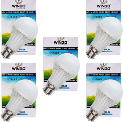 64% OFF on Wingo Imported 5 W LED Bulb White, Pack of 5