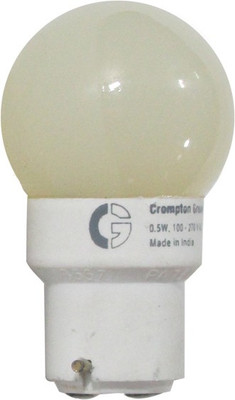 25% OFF on Crompton Greaves 0.5 W LED Bulb White 25% OFF on Crompton Greaves 0.5 W LED Bulb White