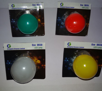 34% OFF on Crompton Greaves 0.5 W LED Bulb Multicolor, Pack of 4 34% OFF on Crompton Greaves 0.5 W LED Bulb Multicolor, Pack of 4