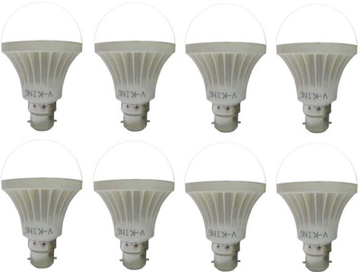 60% OFF on V-KING Ledking 8 W LED Bulb White, Pack of 8 60% OFF on V-KING Ledking 8 W LED Bulb White, Pack of 8