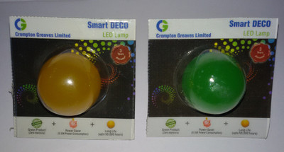 5% OFF on Crompton Greaves 0.5 W LED Bulb Pack of 2 5% OFF on Crompton Greaves 0.5 W LED Bulb Pack of 2