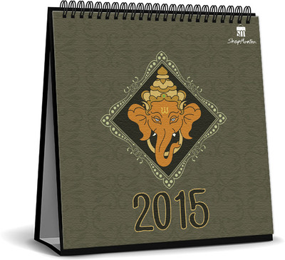 25% OFF on ShopMantra Lord Ganesh 2015 Desk Calendar