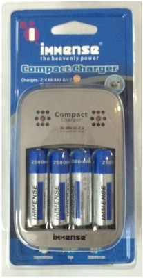 20% OFF on Immense IP-1404 Compact Charger With 4AA Battery camera_battery_charger 20% OFF on Immense IP-1404 Compact Charger With 4AA Battery camera_battery_charger