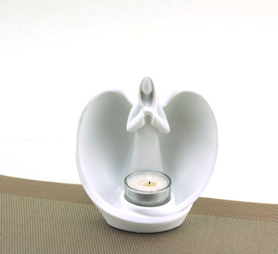 10% OFF on Importwala Polyresin Tealight Holder White, Pack of 1 10% OFF on Importwala Polyresin Tealight Holder White, Pack of 1