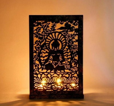 63% OFF on The Yellow Door Buddha Screen Iron 3 - Cup Tealight Holder Black, Pack of 1 63% OFF on The Yellow Door Buddha Screen Iron 3 - Cup Tealight Holder Black, Pack of 1