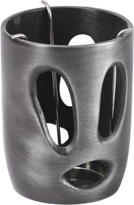 49% OFF on Goyal India Aluminium Candle Holder Grey, Pack of 1
