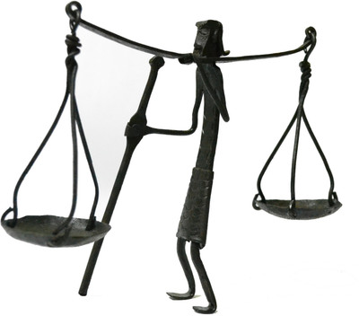 40% OFF on Chinhhari Arts Shravan candle stand Iron 2 - Cup Candle Holder Black, Pack of 1