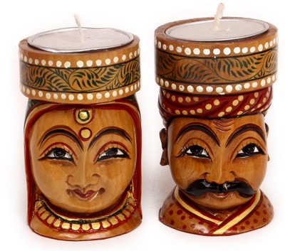 20% OFF on Advent Crafts Wooden 2 - Cup Candle Holder Set Multicolor, Pack of 2 20% OFF on Advent Crafts Wooden 2 - Cup Candle Holder Set Multicolor, Pack of 2