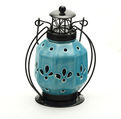 37% OFF on Aapno Rajasthan Classic Lantern with Wrought Ceramic 1 - Cup Tealight Holder Multicolor, Pack of 1 37% OFF on Aapno Rajasthan Classic Lantern with Wrought Ceramic 1 - Cup Tealight Holder Multicolor, Pack of 1
