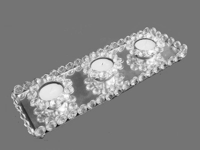 33% OFF on Metallic Kreationz Aluminium, Crystal, Steel 3 - Cup Tealight Holder Steel, Pack of 1 33% OFF on Metallic Kreationz Aluminium, Crystal, Steel 3 - Cup Tealight Holder Steel, Pack of 1