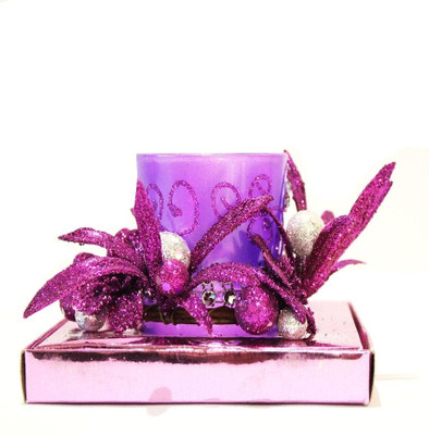 62% OFF on Roccia Glass Tealight Holder Purple, Pack of 1 62% OFF on Roccia Glass Tealight Holder Purple, Pack of 1