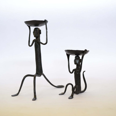 39% OFF on Chinhhari Arts monkey Candle stand Iron 2 - Cup Candle Holder Set Black, Pack of 2 39% OFF on Chinhhari Arts monkey Candle stand Iron 2 - Cup Candle Holder Set Black, Pack of 2