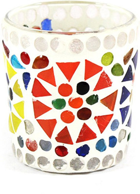 20% OFF on KraftNation Mosaic Votive Glass 1 - Cup Tealight Holder Multicolor, Pack of 1 20% OFF on KraftNation Mosaic Votive Glass 1 - Cup Tealight Holder Multicolor, Pack of 1
