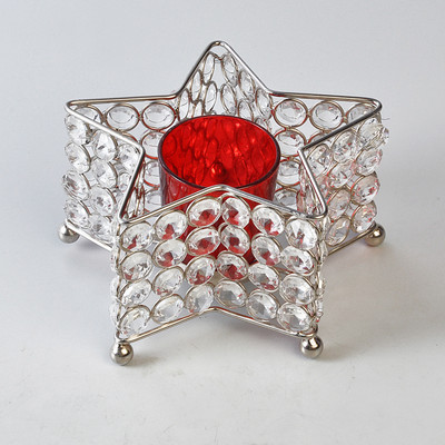 45% OFF on Cultural Concepts Star Crystal, Aluminium 1 - Cup Tealight Holder Silver, Red, Pack of 1 45% OFF on Cultural Concepts Star Crystal, Aluminium 1 - Cup Tealight Holder Silver, Red, Pack of 1