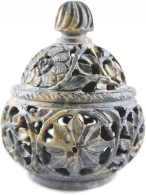 11% OFF on Shop Homely Stoneware Candle Holder Multicolor, Pack of 2