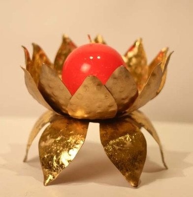 15% OFF on Wink Lotus Candle Stand Cast Iron 1 - Cup Candle Holder Gold, Pack of 1 15% OFF on Wink Lotus Candle Stand Cast Iron 1 - Cup Candle Holder Gold, Pack of 1