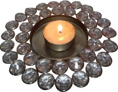 50% OFF on Decor8 Aluminium 1 - Cup Candle Holder Silver, Pack of 1 50% OFF on Decor8 Aluminium 1 - Cup Candle Holder Silver, Pack of 1