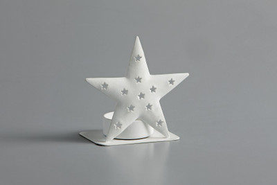 29% OFF on Era Iron 1 - Cup Tealight Holder White, Pack of 1