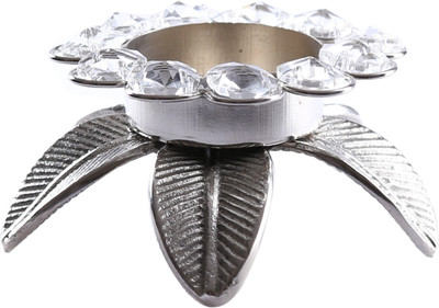 59% OFF on Frestol Aluminium Tealight Holder Silver, Pack of 1