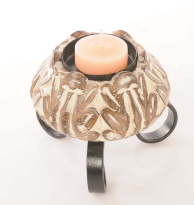 20% OFF on Saaga Wooden 1 - Cup Candle Holder White, Black, Pack of 1 20% OFF on Saaga Wooden 1 - Cup Candle Holder White, Black, Pack of 1