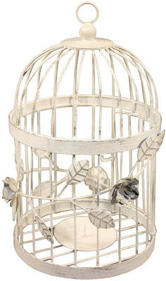 6% OFF on GolMaalShop Iron Tealight Holder White, Pack of 1 6% OFF on GolMaalShop Iron Tealight Holder White, Pack of 1