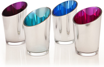 9% OFF on Importwala Vintage Votive Holders Glass Tealight Holder Set Multicolor, Pack of 4 9% OFF on Importwala Vintage Votive Holders Glass Tealight Holder Set Multicolor, Pack of 4