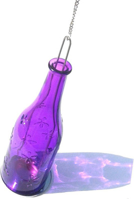 44% OFF on Gooddeals Glass 1 - Cup Candle Holder Purple, Pack of 1