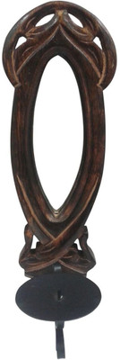 19% OFF on Decorhand Wooden, Iron 1 - Cup Candle Holder Black, Brown, Pack of 1 19% OFF on Decorhand Wooden, Iron 1 - Cup Candle Holder Black, Brown, Pack of 1