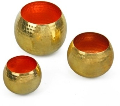 29% OFF on Soullane Iron 3 - Cup Tealight Holder Set Gold, Orange, Pack of 3 29% OFF on Soullane Iron 3 - Cup Tealight Holder Set Gold, Orange, Pack of 3