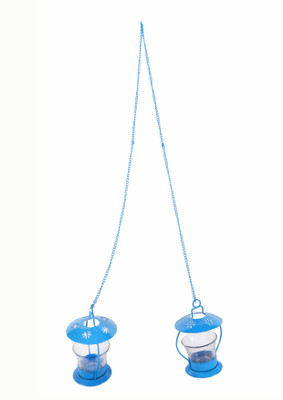 E-Studio Iron Candle Holder Blue, Pack of 1 E-Studio Iron Candle Holder Blue, Pack of 1