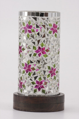 17% OFF on Goyal India Wooden, Glass 1 - Cup Candle Holder Multicolor, Pack of 1