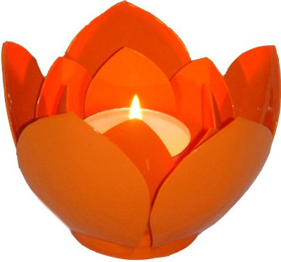 1% OFF on J Adorns Steel 1 - Cup Tealight Holder Orange, Pack of 1 1% OFF on J Adorns Steel 1 - Cup Tealight Holder Orange, Pack of 1