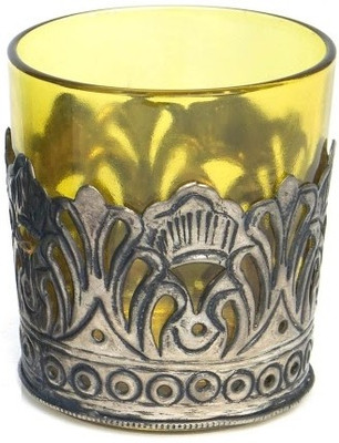 30% OFF on Indian Reverie Glass Tealight Holder Yellow, Pack of 1 30% OFF on Indian Reverie Glass Tealight Holder Yellow, Pack of 1