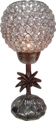 50% OFF on Decor8 Aluminium 1 - Cup Candle Holder Silver, Grey, Pack of 1