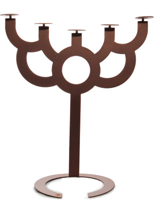 10% OFF on Glazer Metal Art 5 Way Copper Finish Steel 5 - Cup Candle Holder Brown, Pack of 1 10% OFF on Glazer Metal Art 5 Way Copper Finish Steel 5 - Cup Candle Holder Brown, Pack of 1