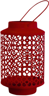 30% OFF on The Yellow Door Iron Candle Holder Red, Pack of 1