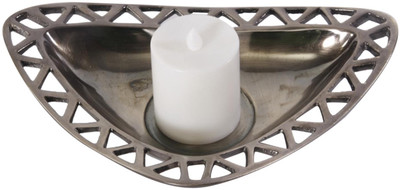 56% OFF on Goyal India Copper 1 - Cup Candle Holder Gold, Pack of 1