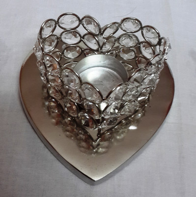34% OFF on PacknGift Heart Shaped Candle Iron 1 - Cup Tealight Holder Silver, Pack of 1 34% OFF on PacknGift Heart Shaped Candle Iron 1 - Cup Tealight Holder Silver, Pack of 1