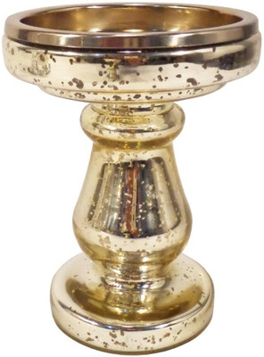 50% OFF on GolMaalShop Glass Tealight Holder Gold, Pack of 1 50% OFF on GolMaalShop Glass Tealight Holder Gold, Pack of 1