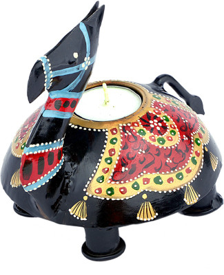 Arabian Nights Camel T-Lite Iron 1 - Cup Candle Holder Multicolor, Pack of 1